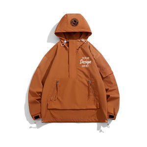 2025 nouvelle veste Softshell extérieure imperméable à la pluie avec doublure chaude coupe-vent léger Style ample pour la saison d'automne - Product Image 1