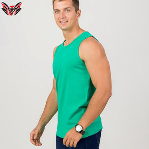 Camiseta de gimnasio OEM, camisetas sin mangas para hombre, camiseta sin mangas para gimnasio, ropa deportiva Stringer, culturismo, Fitness, hombres, moda personalizada, algodón Spandex - Product Image 4
