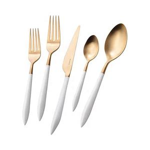 Juego de cubiertos de lujo para restaurante, conjunto de cubiertos de acero inoxidable hechos a mano para el hogar - Product Image 2