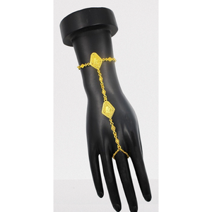 Bracelets de mode, bijoux indiens, bracelet cadeau de créateur, bijoux occidentaux de haute qualité, plaqué or - Product Image 1