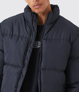 Chaquetas acolchadas sueltas personalizadas OEM, chaquetas para hombre, Abrigo acolchado grueso de invierno para hombre - Product Image 3