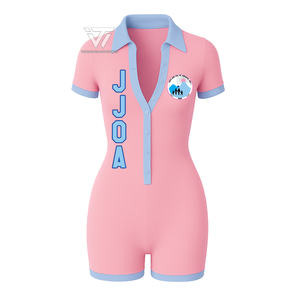 Combinaison mignonne brodée de vêtements de sororité JJOA Greek Jack et Jill of America | Body décontracté - Product Image 1