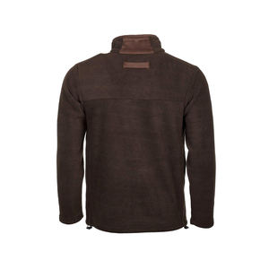 Buena calidad OEM nuevo logotipo personalizado al por mayor al aire libre cremallera poliéster hombres cremallera completa cremallera personalizada chaqueta polar para hombres - Product Image 2