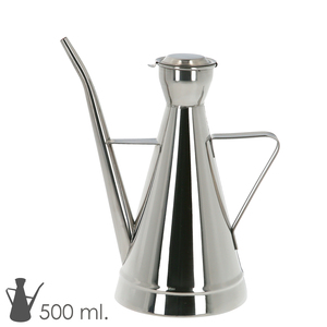 Dispenser per Olio in Acciaio Inossidabile "Elegant" 500 ml. - Product Image 1