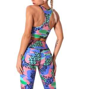 New Fashionable Yoga <b>Sets</b> for Women and Casual Wear Best Price Sublimation and Quick Dry Yoga <b>Sets</b> Gym Cotton 2027 - Product Image 5