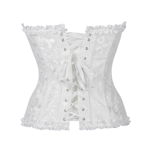 Corsé de compresión para mujer 2022, entrenador de cintura de seda de la mejor calidad, tela transpirable, encaje, diseño sin tirantes, venta al por mayor, moldeador de cuerpo - Product Image 3