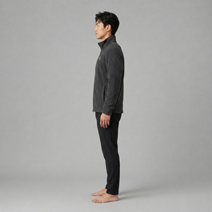 Chaqueta casual de lana para hombre con material suave y cálido, diseño clásico, ajuste cómodo, construcción duradera y calidad premium. - Product Image 2