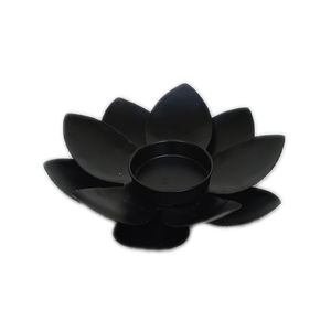 Iron Metal T Light <b>Holder</b> Creative <b>Black</b> Painted Living Room Dining Table <b>Candle</b> Decoration Props Metal <b>Candle</b> <b>Holders</b> - Product Image 2