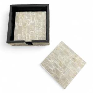 Posavasos de Nácar Estilo Bohemio, Hecho en Vietnam, para Pedidos al por Mayor de Decoración de Interiores y Uso en la Mesa - Product Image 2