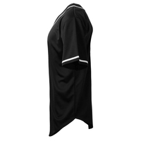 Jersey Baseball Unisex Berkualitas Tinggi Seragam Olahraga Musim Panas Dapat Disesuaikan 100% Katun Bernapas Cepat Kering