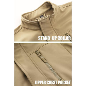 High Quality Custom Your Design Outdoor Softshell Waterproof <b>Jacket</b> <b>Men</b> <b>Soft</b> <b>Shell</b> <b>Jacket</b> Custom Logo and Cheap Price - Product Image 3