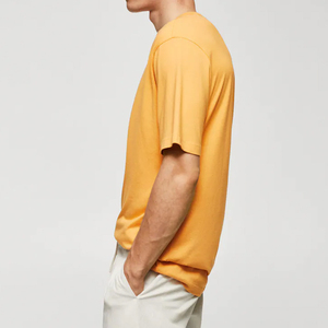 Fabricante superior Camisetas para hombres Hilo teñido Algodón/Bambú Transpirable Antiarrugas Diseño único Servicios ODM más vendidos - Product Image 4