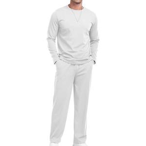 Survêtements 2 pièces pour hommes Sweat-shirt à manches longues avec lettres et pantalons de survêtement - Product Image 2