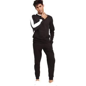 Conjunto de sudadera y pantalón de algodón personalizado Unisex con cuello redondo de alta calidad para mujer, conjunto de pantalones de chándal y sudadera para hombre, chándal para correr - Product Image 6