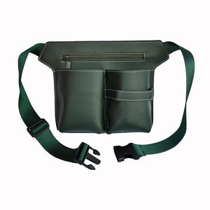 Étui à ciseaux pour cheveux pochette de barbier-ceinture d'épaule pour coiffeurs ciseaux en cuir véritable étui à outils de coiffure porte-sac - Product Image 3