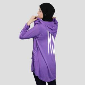 Modest Knitted Islamic Clothing Including <b>Women's</b> Hoodies and Sweatshirts Everyday Muslim Wear streetwear Islamic Hoodie Girls - Product Image 2