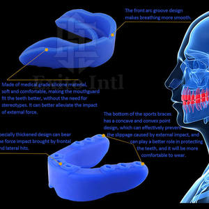 Equipo de protección bucal de fútbol americano resistente hecho a medida de alta calidad - Product Image 5