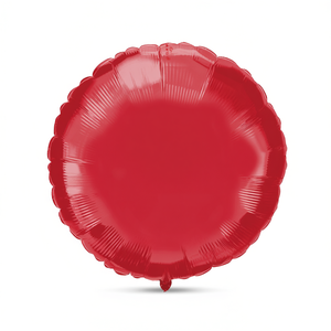 Globos Circulares Rojos para Fiesta, 81 cm, Bolsa de 12 Unidades - Product Image 1