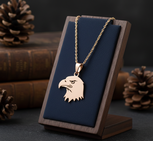 925 Silver Rhodium Link <b>Chain</b> Necklace with Daily Wear Mix Animal Wolf Pendant <b>Gold</b> Plated Trending Fashion Gift <b>for</b> <b>Men</b> Women - Product Image 6