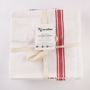 Anjuli 100% Cotton Vintage <b>Towel</b> <b>Set</b> MultiColor Stripe Quick-Dry Woven Technics for Home Use for Hotels Kids - Product Image 5