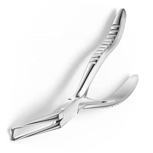 -056 HOT Alicates de Extensión Profesionales de Acero Inoxidable de 5.5 Pulgadas con Agarre Fuerte, Logotipo Personalizado, Cuentas de Silicona Ecológicas - Product Image 1