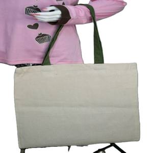 Sac fourre-tout en toile de coton écologique pliable à grande capacité personnalisé Fermeture à glissière Design multi-style pour un usage quotidien - Product Image 6