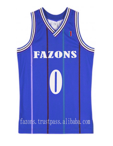 Maillot de basket-ball rétro vintage personnalisé gilet de joueur classique respirant vêtements de sport décontractés pour les matchs de club OEM disponible - Product Image 6
