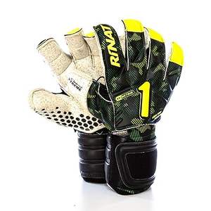 Anti-Slip Leather and Latex <b>Goalkeeper</b> <b>Gloves</b> Negative Cut Professional Grade White Latex Grip Outdoor Rubber Material - Product Image 3