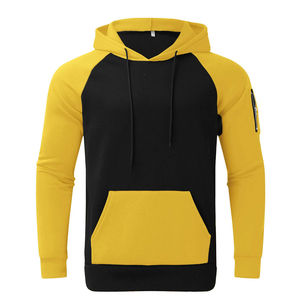 Ensemble sweat à capuche et jogging pour homme OEM 345gsm survêtement unisexe noir survêtement 2 pièces de haute qualité vêtements de sport - Product Image 3