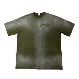 Nouveauté T-shirts tendance délavés à l'acide tissu tricoté 100% coton personnalisable meilleur vendeur en ligne - Product Image 1