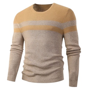Pulls respirants pour hommes 2026 à manches longues avec col zippé, en tricot, pour un usage décontracté ou professionnel, entièrement personnalisables - Product Image 1