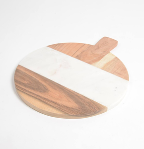 Venta al por mayor ecológica de mármol de madera de acacia charcutería tabla de quesos al por mayor cocina de madera de calidad alimentaria gran oferta - Product Image 2