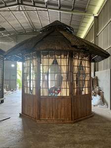 Gazebo en bambou naturel KD Produits/Fabricant/Fait à la main au Vietnam/Fabricant et exportation - Product Image 5