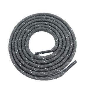 Customized Eco-Friendly High Tenacity Polyester <b>Drawstring</b> Cord with Lace Tip for Garment <b>Bags</b> <b>Shoes</b> - Product Image 6