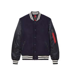 Use el espíritu de la chaqueta Varsity Eternal StrengthThe Varsity Jacket That Never Bows chaqueta para hombres chaquetas para hombres - Product Image 5
