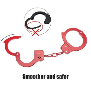 Manchette à main nautique manchette à main rouge décor à la maison décor de fête utilisation pour le drame prisonaire jeu de drame prisonaire élément de rôle cadeau - Product Image 2