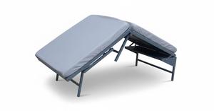 Durable Foldable Steel Office Bed Waterproof Foam <b>Mattress</b> Modern Design Electrostatic Powder Coating RAL7032 for Commercial Use - Product Image 6
