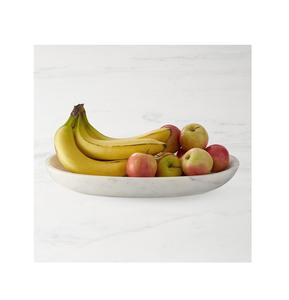 Tazón de Mármol Redondo para Servir en Fiestas, con Base de Madera, Ideal para Frutas y Alimentos en la Cocina del Hogar - Product Image 2