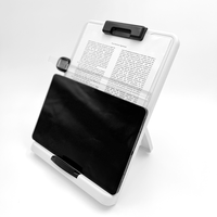 Porte-documents en plastique transparent A4 réglable en hauteur