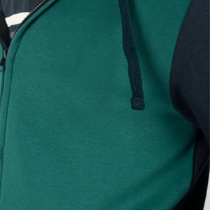 Sudadera con capucha personalizada para hombre Soft Fleece Colorblock Hoodie para Streetwear y ropa deportiva Servicio OEM disponible - Product Image 2