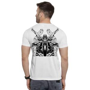 T-shirt décontracté à col rond 100% coton, tissu durable, toucher doux, séchage rapide et respirant pour la maison et les voyages - Product Image 2