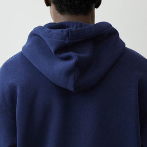 Basics, pull à capuche en coton mélangé 80% coton coupe ample à manches longues tissu éponge bouffant-pour printemps été hiver - Product Image 4