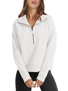 Sweat-shirt à capuche thermique pour femme, manches longues, chaud, hiver, surdimensionné, respirant, streetwear personnalisable - Product Image 4