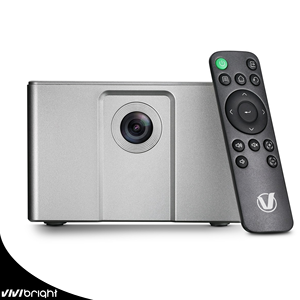 Proyector Láser 4K VIVIBRIGHT J20B, Portátil e Inteligente, con Batería Integrada, Android 14, 3500 Lúmenes, 3 Años de Garantía, para Juegos y Películas - Product Image 1