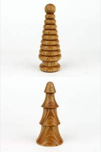 Árbol de Navidad de madera maciza de alta calidad para decoración de festivales a un precio asequible - Product Image 3