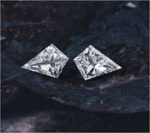 หินหินแฟนซีทรงหลวมได้รับการรับรองจาก VVS เพชรที่ปลูกในห้องปฏิบัติการสำหรับทำเครื่องประดับ - Product Image 4