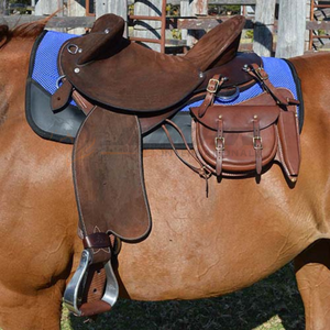 Bolsas de Sillín de Cuero al Por Mayor, Logotipo Personalizado, para Caballos, Diseñadas para Viajes de Larga Distancia y Equitación - Product Image 3