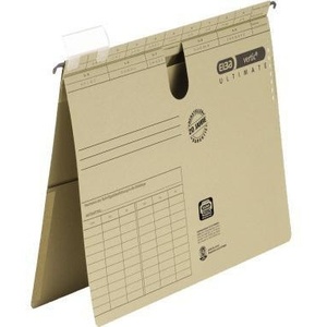 ELBA Vertic ULTIMATE DIN <b>A4</b> 240g/m Natural Brown Cardboard 50 PU-for File <b>Folders</b> - Product Image 1