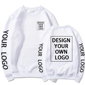 เสื้อกันหนาวคอกลมมีฮู้ดสำหรับผู้ชาย/ผู้หญิงพิมพ์ข้อความแบบ DIY โลโก้กำหนดเอง - Product Image 4