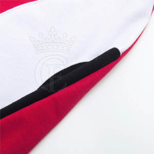 Hombres de calidad superior para camisas de punto transpirable de secado rápido logotipo personalizado impreso poliéster/algodón contraste de Color - Product Image 6